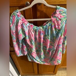 Lilly Pulitzer Multicolor Floral Top